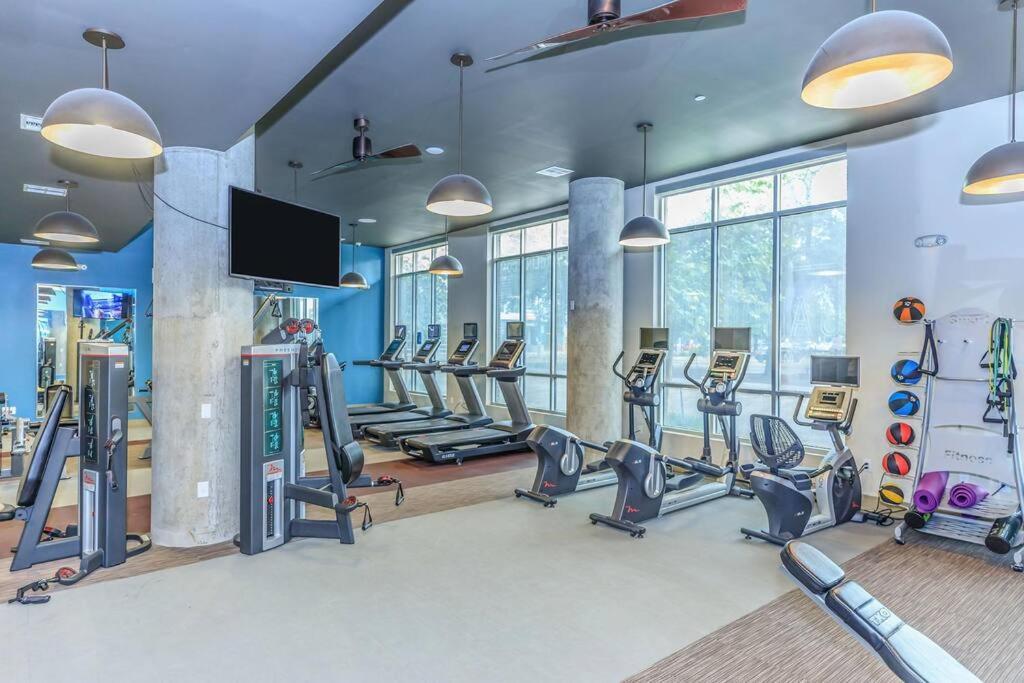 U3 Penthouse Houstonw Car Astros W Skyline-View Apartment Luaran gambar