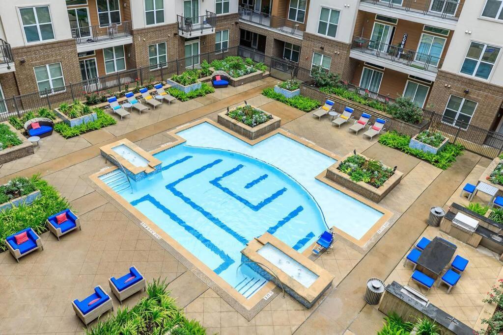U3 Penthouse Houstonw Car Astros W Skyline-View Apartment Luaran gambar