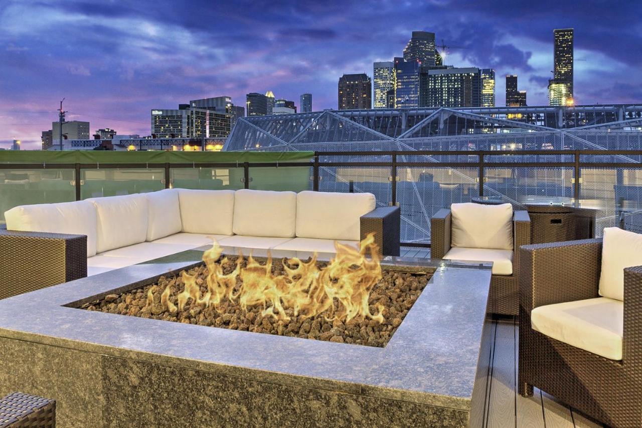 U3 Penthouse Houstonw Car Astros W Skyline-View Apartment Luaran gambar
